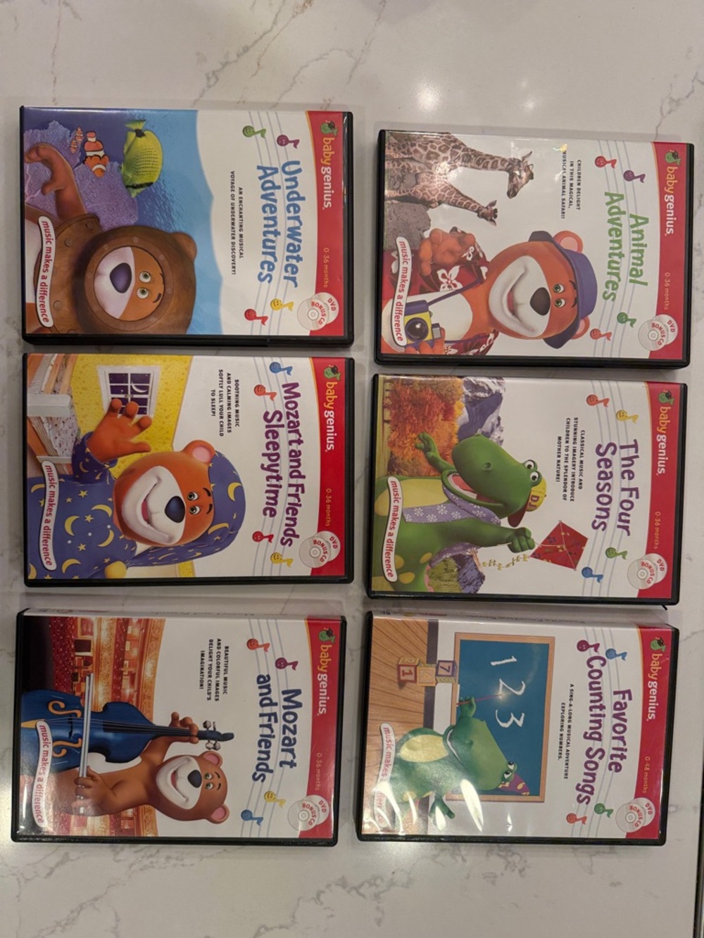 Kids DVD Collection - Assorted Colors